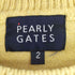 パーリーゲイツ PEARLY GATES ラビット刺繍デザイン クルーネック セーター メンズ JPN:2