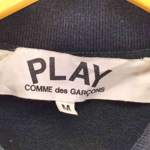 プレイコムデギャルソン PLAY COMME des GARCONS 07S 刺繍ロゴ ポロシャツ メンズ JPN:M