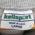 kellsport 90s USA製 ブランク 無地 リバースウィーブ型 スウェット メンズ import:L