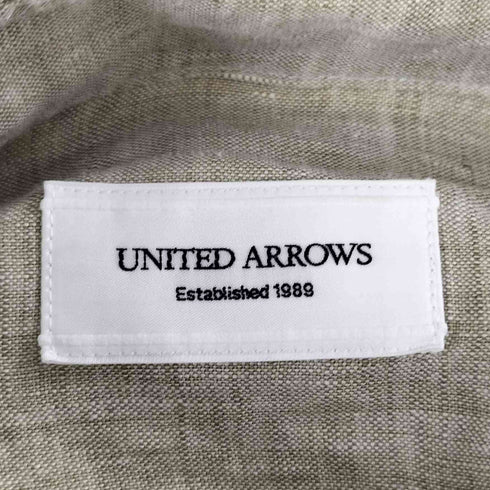 ユナイテッドアローズ UNITED ARROWS UAS カラー リネン SML/WD メンズ JPN:L