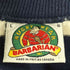バーバリアン BARBARIAN 90s RUGBY WEAR カナダ製 ボーダー コットン Tシャツ メンズ import:L