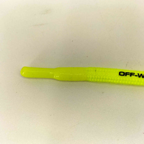 オフホワイト OFF-WHITE ロゴプリントネオンコットンコードベルト メンズ