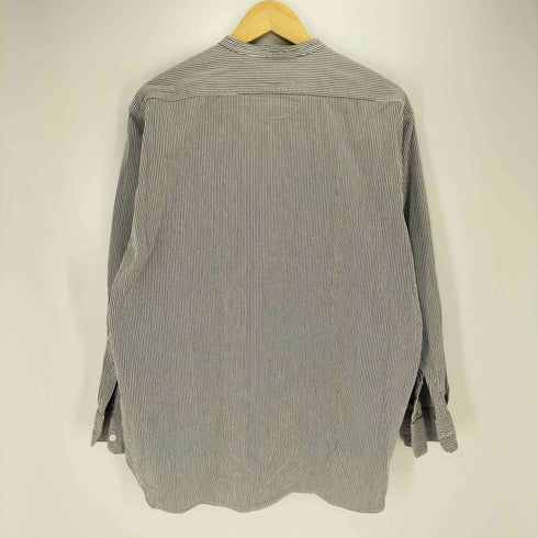 ジャーナルスタンダードホームステッド JOURNAL STANDARD J.S HOMESTEAD ヒッコリーストライプシャツ L/S バンドカラー メンズ JPN:M