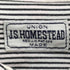 ジャーナルスタンダードホームステッド JOURNAL STANDARD J.S HOMESTEAD ヒッコリーストライプシャツ L/S バンドカラー メンズ JPN:M
