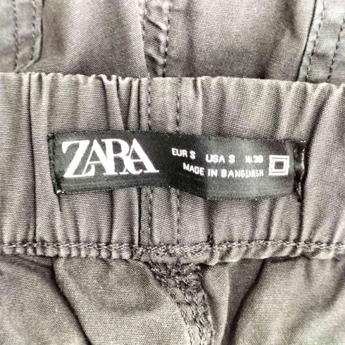 ザラ ZARA PARACHUTE CARGO TROUSERS パラシュート カーゴパンツ メンズ JPN:S