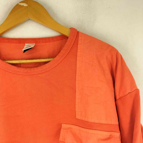 マジックスティック MAGIC STICK ENTERTAINMENT OVER DYED MIL CREW クルーネックスウェット メンズ JPN:M