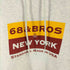 シックスティエイトアンドブラザーズ 68&BROTHERS PD LOGO L/S Hooded Parka プリント プルオーバー パーカー メンズ M