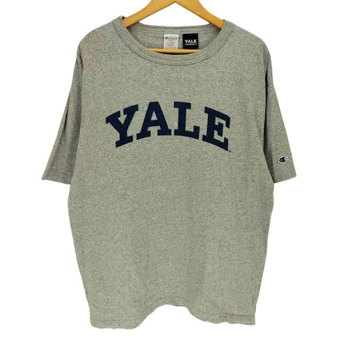 チャンピオン Champion USA製 HEAVY WEIGHT JERSEY T1011 カレッジプリント 半袖 Tシャツ メンズ import:XL