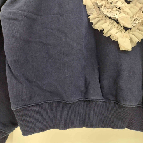 ポピートーキョー poppy tokyo COTTON LACE HEART SWEATSHIRT レディース FREE