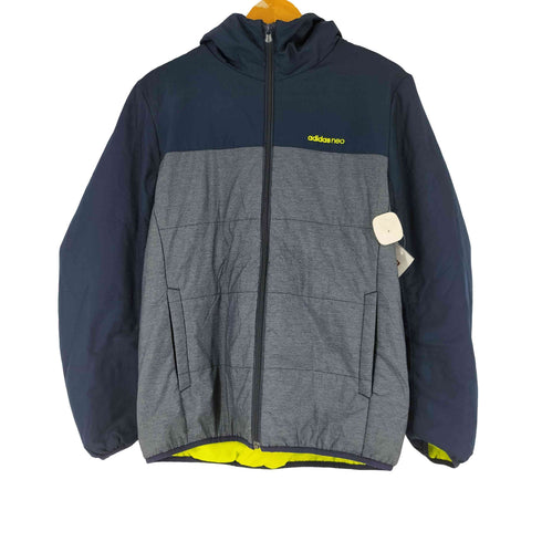 アディダス adidas バイカラー 中綿ブルゾン メンズ JPN:L