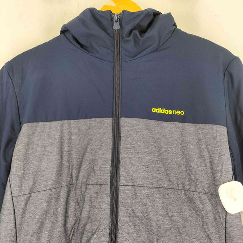 アディダス adidas バイカラー 中綿ブルゾン メンズ JPN:L