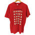 フルーツオブザルーム FRUIT OF THE LOOM 90s USA製 How Are You Feeling Today? Wie geht's Dir heute? マルチ フェイス プリント Tシャツ 裾袖 シングル メンズ import:L