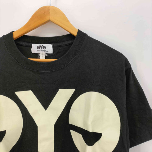 アイジュンヤワタナベコムデギャルソンマン eYe JUNYA WATANABE COMME des GARCONS MAN eYe ロゴプリント クルーネック Tシャツ メンズ JPN:M