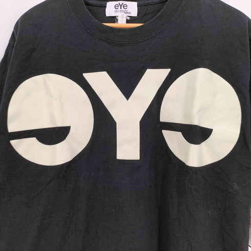 アイジュンヤワタナベコムデギャルソンマン eYe JUNYA WATANABE COMME des GARCONS MAN eYe ロゴプリント クルーネック Tシャツ メンズ JPN:M