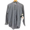 アイムプロダクトイッセイミヤケ im product ISSEY MIYAKE 90s ストライプ 比翼ボタン スタンドカラー 長袖シャツ メンズ JPN:S