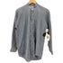 アイムプロダクトイッセイミヤケ im product ISSEY MIYAKE 90s ストライプ 比翼ボタン スタンドカラー 長袖シャツ メンズ JPN:S