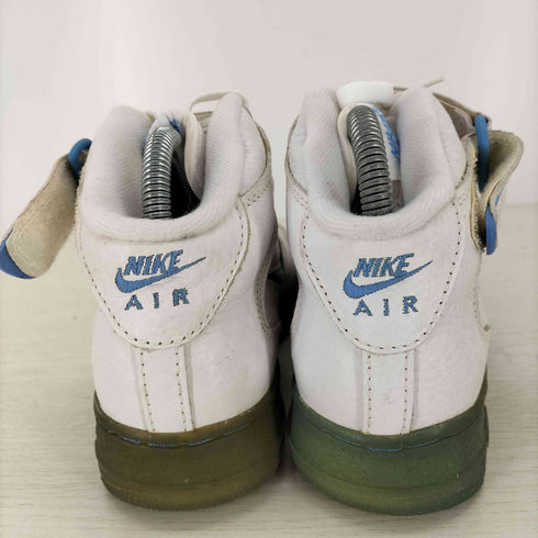 ナイキ NIKE AIR FORCE 1 MID CL SC White Carolina Blue エアフォースワン ミッドカットスニーカー メンズ 25