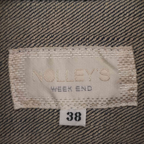 ノーリーズ NOLLEY’S デニムジャケット Gジャン メンズ JPN:38
