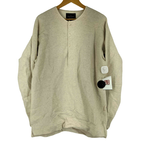 ナイジェルケーボン NIGEL CABOURN OX'ED SILVER COAL MINER HENRY NECK SHIRT コールマイナー ヘンリーネック シャツ メンズ JPN:48