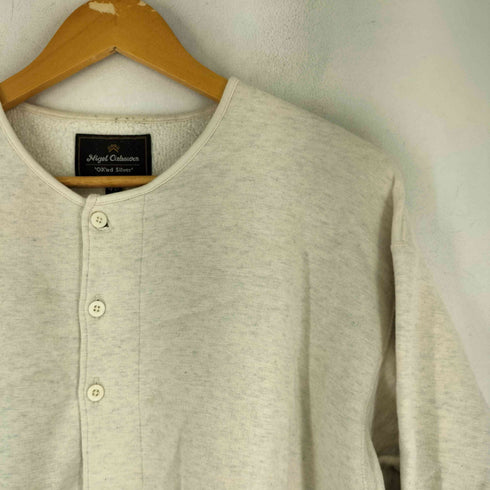 ナイジェルケーボン NIGEL CABOURN OX'ED SILVER COAL MINER HENRY NECK SHIRT コールマイナー ヘンリーネック シャツ メンズ JPN:48