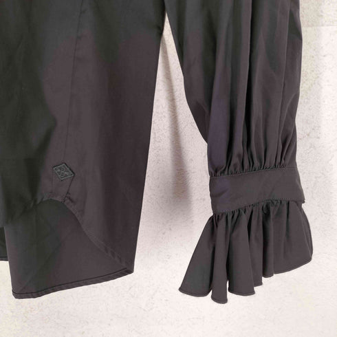 Bourrienne Paris X ブリエンヌ パリ ディス BOUDOIR NOIR ブドワール ノワール スタンドカラーシャツ メンズ 36