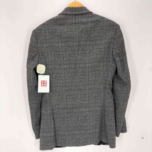 ニールバレット NEIL BARRETT SUPER SKINNY FIT チェック 2Bテーラードジャケット スラックス セットアップ メンズ 44