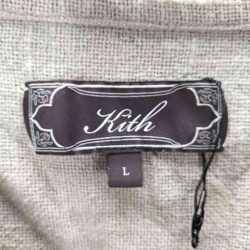 キス KITH NYC ニューヨーク シティー 26SS 半袖 開襟 オープンカラー シャツ ショート パンツ セットアップ メンズ L