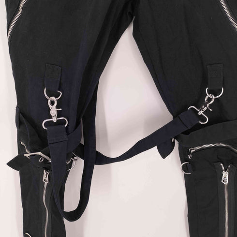 シヴァーライズ CIVARIZE サスペンダー ボンテージ スキニー パンツ メンズ JPN:S