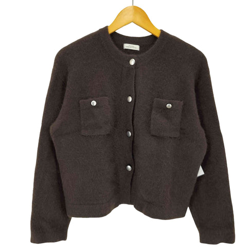 ユナイテッドアローズグリーンレーベルリラクシング UNITED ARROWS green label relaxing ヘアリーニットジャケットライクカーディガン レディース