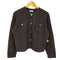 ユナイテッドアローズグリーンレーベルリラクシング UNITED ARROWS green label relaxing ヘアリーニットジャケットライクカーディガン レディース