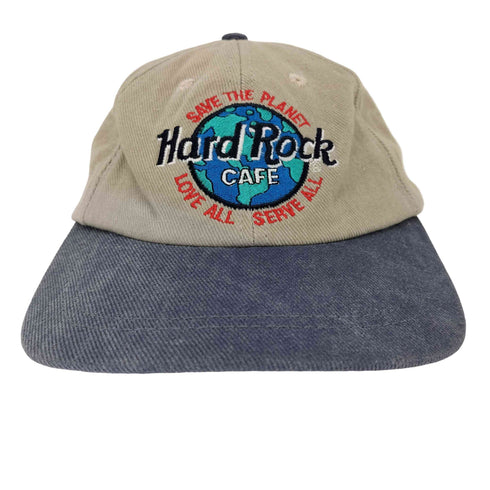ハードロックカフェ Hard Rock Cafe 90s ロゴ刺繍 スナップバックキャップ メンズ