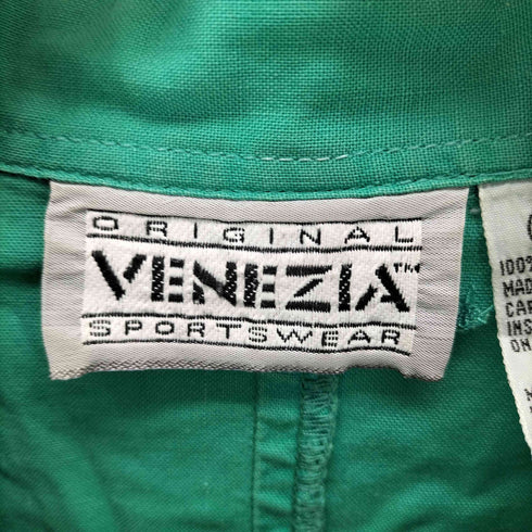 80-90s VENEZIA SPORTSWEAR ヴェネツィアスポーツウェア オーバーサイズ ワークシャツ メンズ 22/24