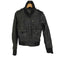 Stradivarius ストラディバリウス 本革 ハイネック ライダースジャケット レディース import:M