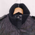 Stradivarius ストラディバリウス 本革 ハイネック ライダースジャケット レディース import:M