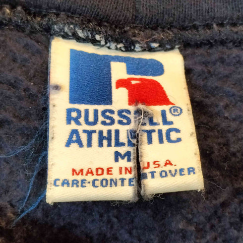 ラッセルアスレチック RUSSELL ATHLETIC 90S USA製 ブランク 無地 プルオーバー 裏起毛 メンズ