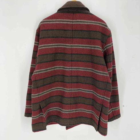 インターナショナルギャラリービームス International Gallery BEAMS ボーダー ブランケット ピーコート メンズ JPN:48