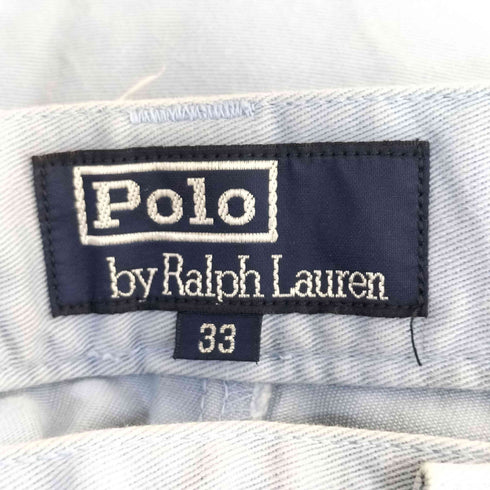 ポロバイラルフローレン Polo by RALPH LAUREN ポロチノ ノータック チノパンツ メンズ 33inch