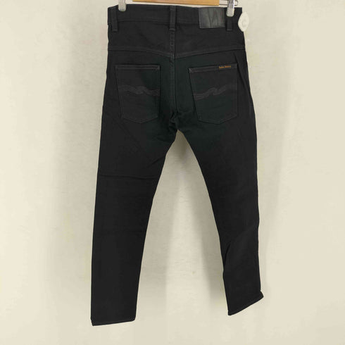 ヌーディージーンズ Nudie Jeans Thin Finn ブラック デニムパンツ メンズ 32inch