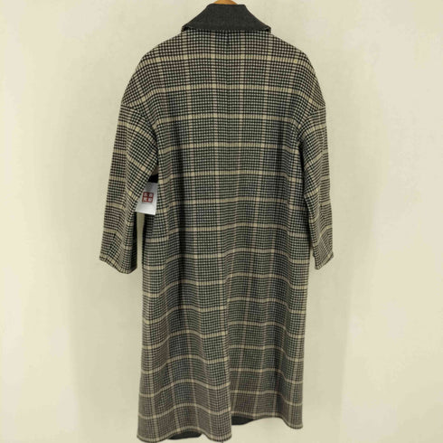 プラステ PLST チェック柄 ロングコート レディース JPN:M
