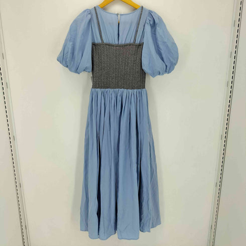 リリーブラウン Lily Brown ニットビスチェドッキングワンピース レディース ONE SIZE