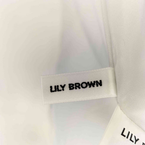 リリーブラウン Lily Brown ニットビスチェドッキングワンピース レディース ONE SIZE