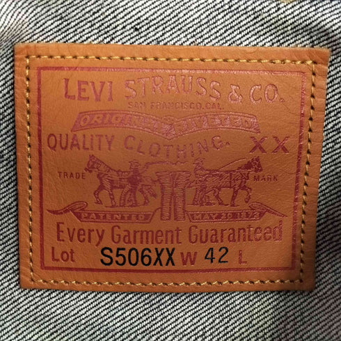 リーバイスヴィンテージクロージング Levis Vintage Clothing S506XX WW2 TRUCKER デニムジャケット メンズ US:42