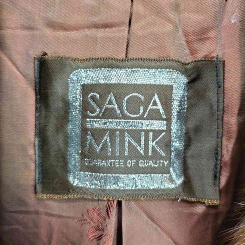 サガミンク SAGA MINK mink fur ミンクファー 銀サガ ハーフコート レディース 11