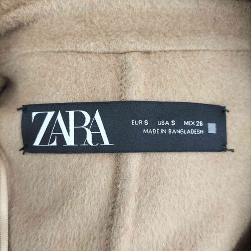 ザラ ZARA ウール混 チェスターコート レディース import:S