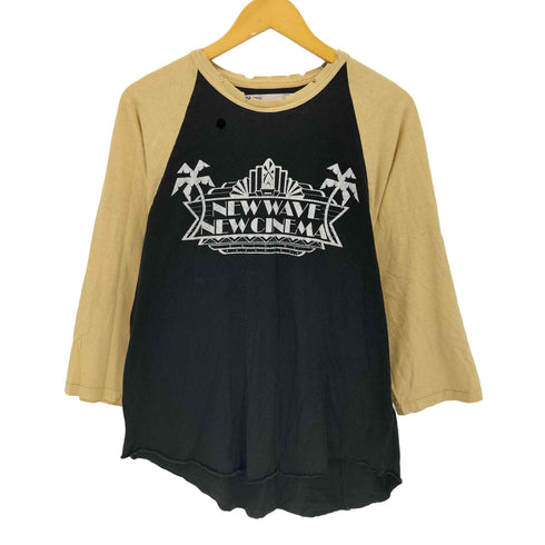 ダイリク DAIRIKU 23SS NEW RAGLAN TEE 両面プリント 七分袖カットソー メンズ JPN:L