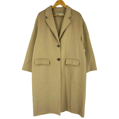 ザラ ZARA ダブルフェイス ウールブレンドコート レディース import:XS