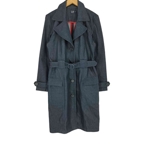 ギャップ Gap 00s 01AW OLD デニム トレンチコート レディース M