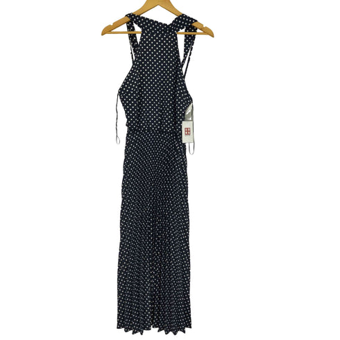 ザラ ZARA ホルターネックドット ロングワンピース レディース JPN:S