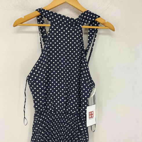 ザラ ZARA ホルターネックドット ロングワンピース レディース JPN:S