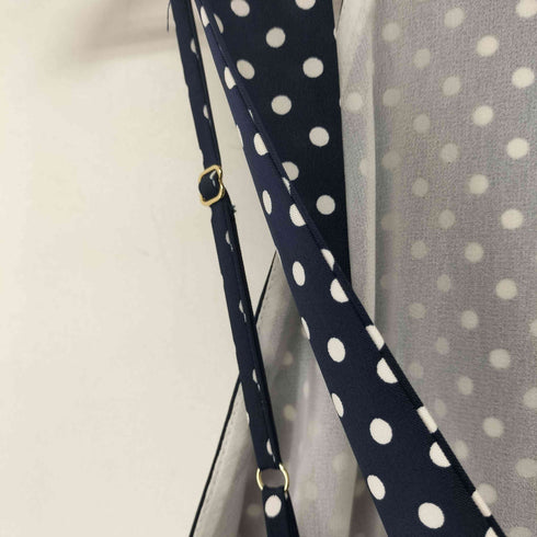 ザラ ZARA ホルターネックドット ロングワンピース レディース JPN:S